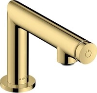 Hansgrohe Standventil 80 Axor Uno Select Brushed Nickel f&uuml;r Waschtisch ohne
