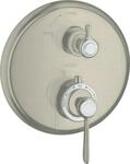 Hansgrohe Thermostat Unterputz Axor Montreux F-Set Hebelgriff BN mit Absperrventil,