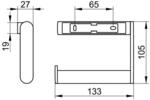 Keuco Toilettenpapierhalter Plan 14962, 14962070000