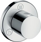 Hansgrohe Umstellung Quattro/Trio Fertigset chrom zylindrischer Griff, 15932000