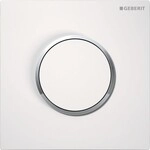 Geberit HyTouch Urinal-Handausl&ouml;sung wei&szlig;/verchromt Kunststoff Sigma10 pneumatisch