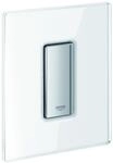 GROHE Urinal-Bet&auml;tig. Skate Cosmopolitan 38846 mit Glasoberfl&auml;che moon white