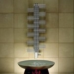 Zehnder Design-Heizk&ouml;rper Yucca, 908 x 500 mm, Traffic White, Warmwasserbetrieb,