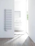 Zehnder Design-Heizk&ouml;rper Yucca, 1304 x 378 mm, Traffic White, Warmwasserbetrieb,