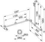 Keuco Duschhandlauf Plan Care 34915, mit 34915171911