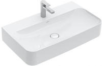 Villeroy & Boch Waschtisch Finion 4168 800x470mm mittl HL dgest verd &Uuml;L eck geschl