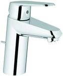 GROHE EH-WT-Batterie Eurodisc C 33177 Niederdruck Zugstangen-Abl.-grt. chrom 33177002