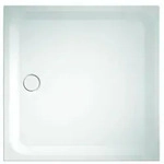 Bette Ultra Rechteck-Duschwanne 8720, 120x120x3,5 cm Anthracite 401, 8720-401