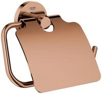 GROHE WC-Papierhalter Essentials 40367 mit Deckel warm sunset, 40367DA1 40367DA1