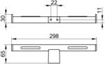 Keuco Toilettenpapierhalter Plan 14963, doppelt, verchromt, 14963010003...