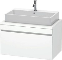 Duravit DuraStyle Konsolenwaschtischunterbau wandh&auml;ngend Wei&szlig; Matt 900x548x512 mm -
