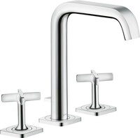 Hansgrohe 3-Loch Waschtischarmatur Axor Citterio E Standmodell chrom, 36108000 ,
