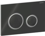 Geberit Bet&auml;tigungsplatte Sigma21, f&uuml;r 2-Mengen-Sp&uuml;lung Glas schwarz,...