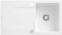 Villeroy & Boch 333502KG, Villeroy & Boch Siluet 50 Sp&uuml;le 333502 900x510mm Snow,