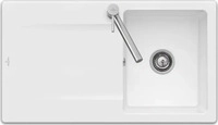 Villeroy & Boch 333501R1, Villeroy & Boch Siluet 50 Sp&uuml;le 333501 900x510mm Wei&szlig;,