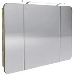 Fackelmann Spiegelschrank MILANO 110x78x16 AsEi 3T,LED-Leu, 84282 84282