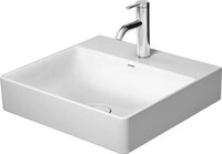Duravit DuraSquare Waschtisch Wei&szlig; Hochglanz 500 mm - 2353500079 2353500079