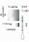Hansgrohe Kopfbrause Axor Starck ShowerHeaven 720x720mm edelstahl ohne Licht,