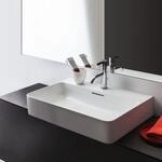 LAUFEN Aufsatzwaschtisch VAL 600x420, wei&szlig;,Unterseite geschliffen, 81628.3,