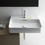LAUFEN Waschtisch Val 420x600x155, ohne Hahnloch, ohne &Uuml;berlauf, weiss,