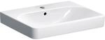 Geberit Smyle Square Waschtisch, 60x48cm mit Hahnloch, mit &Uuml;berlauf, 500229011