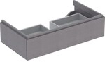 Geberit Xeno2 Unterschrank f. Waschtisch, 1 Schublade 88x22x46,2cm, sculturagrau,