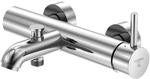 Steinberg Wanne/Brause-Einhebelmischer-Batterie 1/2, chrom Serie 100, 100.1100