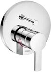 Keuco EHM-Wannenmischer Plan blue 53972 mit Sicherungseinheit, verchromt,53972010281