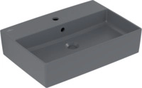 Villeroy & Boch Aufsatzwaschbecken Memento 2.0 4A0760 600x420x140mm Graphite