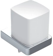 emco trend Einhand-Seifenspender Glasteil satiniert, chrom, 022100101 022100101