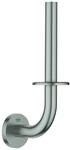 GROHE Reservepapierhalter Essentials 40385 Wandmontage Metall supersteel, 40385DC1