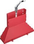 Hansgrohe Grundk&ouml;rper Wannenrandset Axor Bouroullec mit Secuflexbox u.Handbrause,