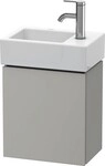 Duravit L-Cube Waschtischunterbau wandh&auml;ngend Betongrau Matt 364x241x400 mm -