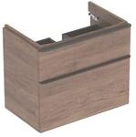 Geberit Smyle Square Unterschrank f&uuml;r Waschtisch, m. 2 Schubladen 73,4x61,7x47cm,