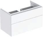 Geberit Xeno2 Unterschrank f. Waschtisch, 2 Schubladen 88x53x46,2cm, wei&szlig;, 500509011