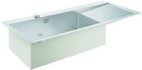 GROHE Edelstahlsp&uuml;le K1000 31581_1 1 Becken ATF 1160x520 mm Einbau links, 31581SD1