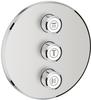 Grohe 29122DC0, GROHE 3-fach UP-Ventil Grohtherm Smart Control 29122 FMS rund