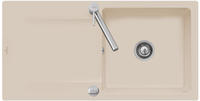 Villeroy & Boch Einbausp&uuml;le Siluet 60 1000x510mm Exc-Garn. aus TitanCeram,...