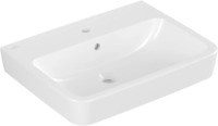 Villeroy & Boch Waschbecken O.novo 600x460mm Eckig 1HL. mit &Uuml;berlauf Wei&szlig; Alpin