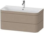 Duravit Happy D.2 Plus c-bonded Set wandh&auml;ngend Leinen Matt 975x490x480 mm -
