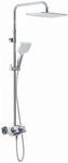 Kludi COCKPIT Explorer Thermostat Dual Shower System chrom, 8005005-00 8005005-00