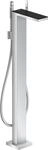 Hansgrohe Wannenmischer Axor MyEdition Fertigset zur Bodenmontage schwarz/chrom,