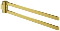 GROHE Handtuchhalter Selection 41063 2-armig schwenkbar cool sunrise geb., 41063GN0