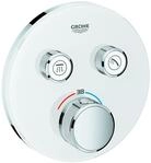GROHE THM Grohtherm SmartControl 29151 rund FMS 2 Absperrventile moon white, 29151LS0
