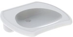 Geberit Waschtisch Vitalis B: 650, T: 600 mm, 1565000, weiss 121565000