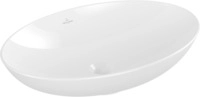 Villeroy & Boch Loop & Friends Aufsatzwaschbecken, 620 x 420 x 150 mm, Wei&szlig;...