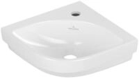 Villeroy & Boch Subway 3.0 Eck-Handwaschbecken, 320 x 320 x 145 mm, Wei&szlig; Alpin, ohne