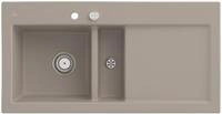 Villeroy & Boch Einbausp&uuml;le Subway 60 1000x510mm Exc-Garn. IB li aus Keramik Almond