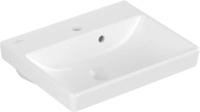 Villeroy & Boch Handwaschbecken Avento 450x370mm re-eckig 1HL. m. &Uuml;L. Stone White