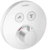 Hansgrohe Thermostat Unterputz ShowerSelect S Fertigset 2 Verbraucher mattweiss,